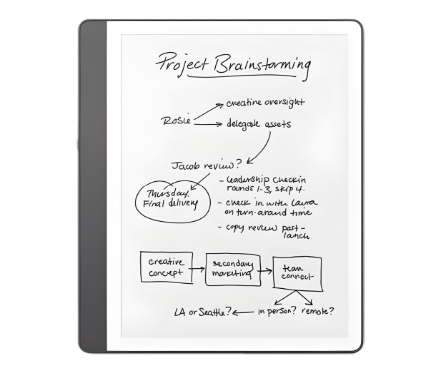 AMAZON Kindle Scribe 64GB Premium Pen 2024 Tungsten - 1328015 - zdjęcie 3